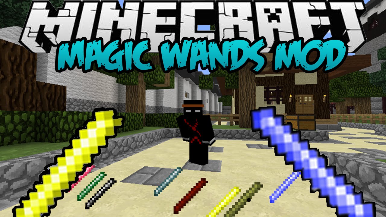 Minecraft Mod  Review Magic Staffs  by Raelord Mod  BECOME 