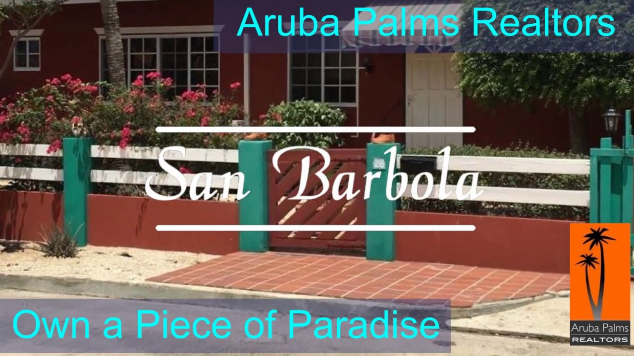 Aruba San Barbola House Real Estate Quick Sale Aruba Palms Realtors
