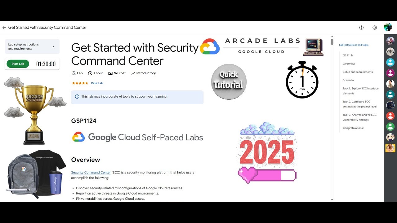 [NEW2025] Get Started with Security Command Center || #GSP1124 || # ...