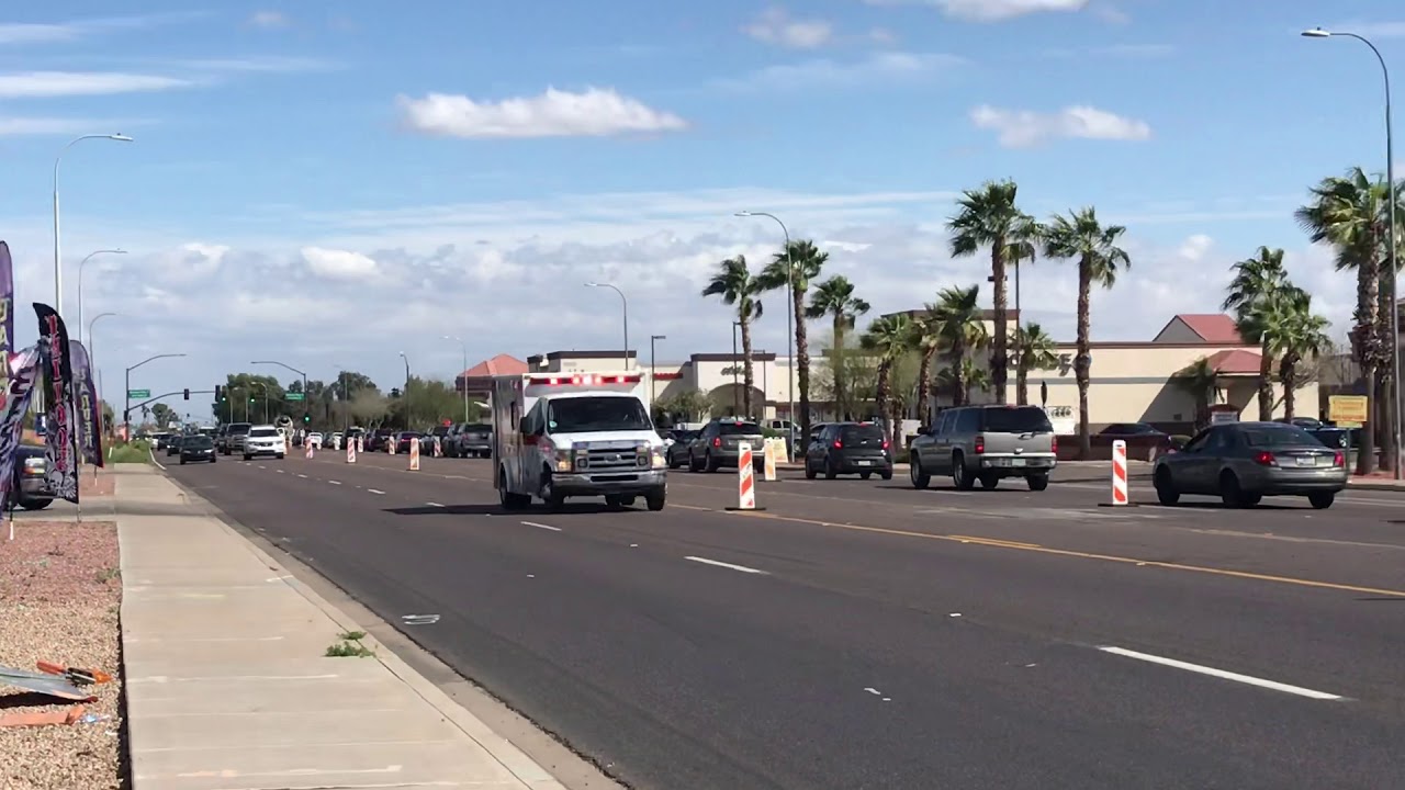 AMR Ambulance responding near Phoenix Arizona