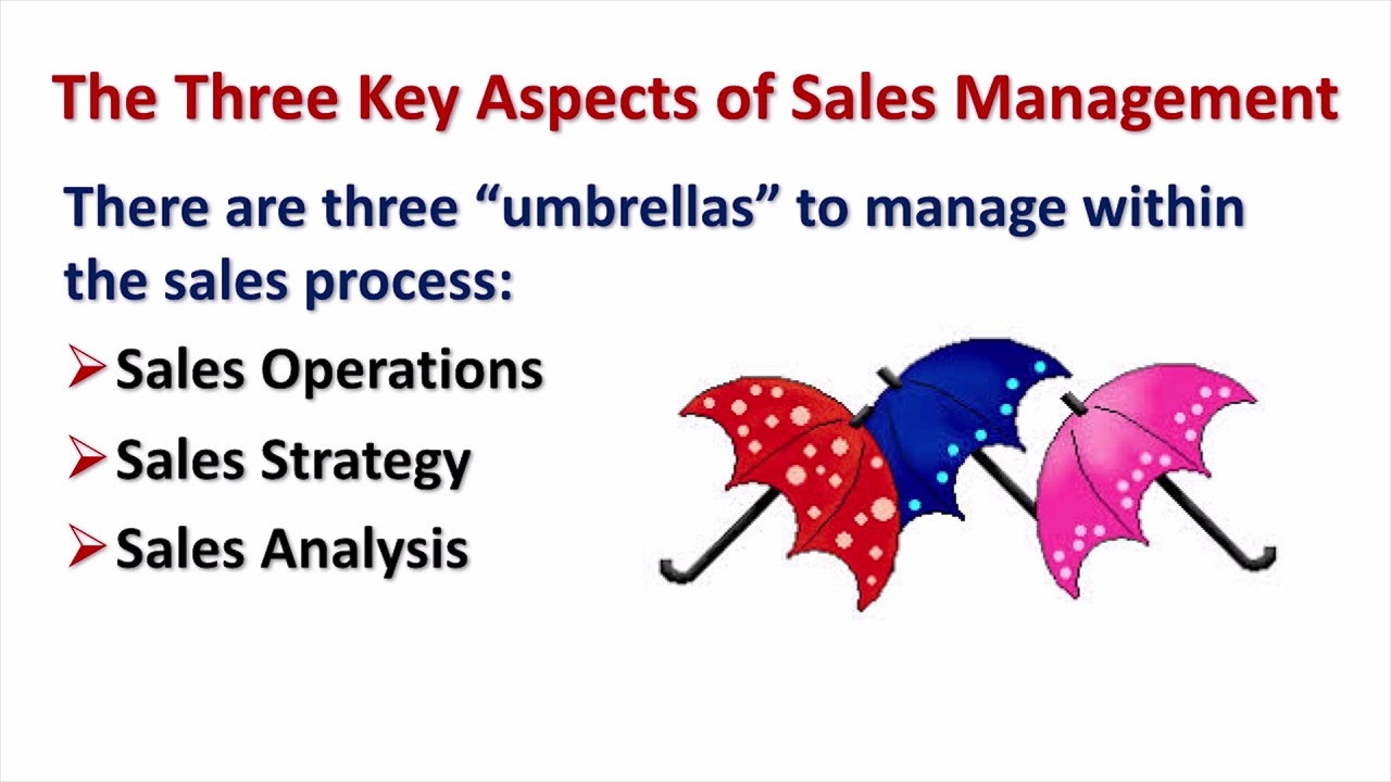 Update What Is Sales Management? Part - 1 - Definition and Process