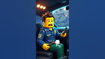 Thumbnail of Noob is on a U S  Police Car with a Black Mamba  #roblox