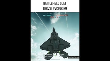 Battlefield 6 Jet Thrust Vectoring 🤯