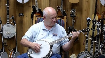 Banjo.com video: demo of a new Recording King RK-R50 5 String Banjo