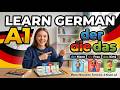 أدوات التعريف der die das بالألمانية 🇩🇪 | German Articles A1