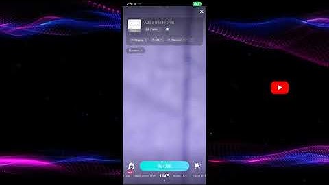 How to Add Background on Live in Bigo Live | Quick & Easy