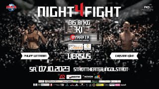 NIGHT4FIGHT 2023 - Wittmann VS Kühn