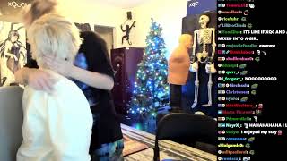 Day 2 of Xqc and NYYXXII kissing
