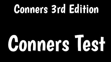 Conners 3rd Edition | Conners Rating Scale |  Conners 3 | Conners Test | Conners 3 Assessment |