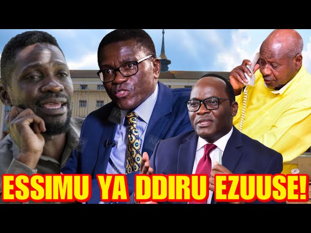 OLUKWE OLUPYA LUWEDDE:BOBI WINE AFUNYE MESSAGE KU SSIMU-YIINO DDIRU KATIKKIRO GYEYAKOLA NE MUSEVENI class=