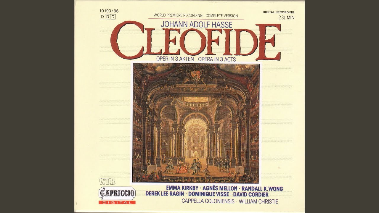 Cleofide: Act II Scene 9: Aria: Digli che io son sedele (Cleofide)