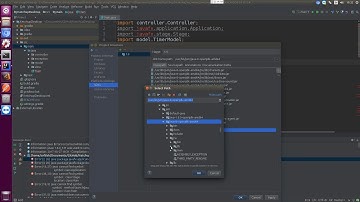 IntelliJ community running JavaFX application on Ubuntu 16.04 with OpenJDK 8
