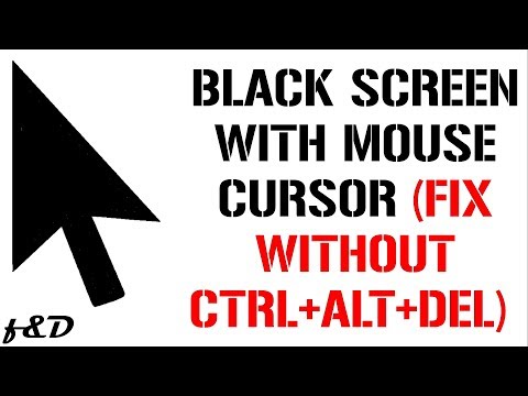 Windows 10 black screen with cursor after login (6 METHODS)