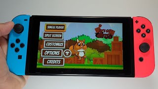 Let's Go Nuts Nintendo Switch gameplay