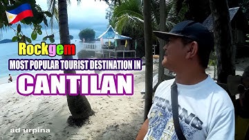 Rockgem Beach Popular Tourist Destination in Cantilan General Island