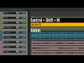 Using a sub master or controller tracks in reaper