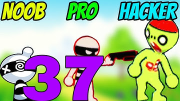 NOOB vs PRO vs HACKER in Draw Hero 3D ❤️ All Levels Gameplay, NEW Games iOS, Android