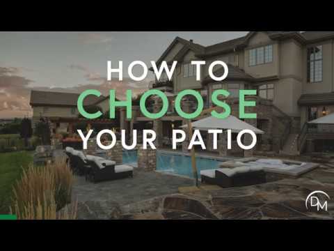 Video: Choosing Patio Material | Behind The Scenes
