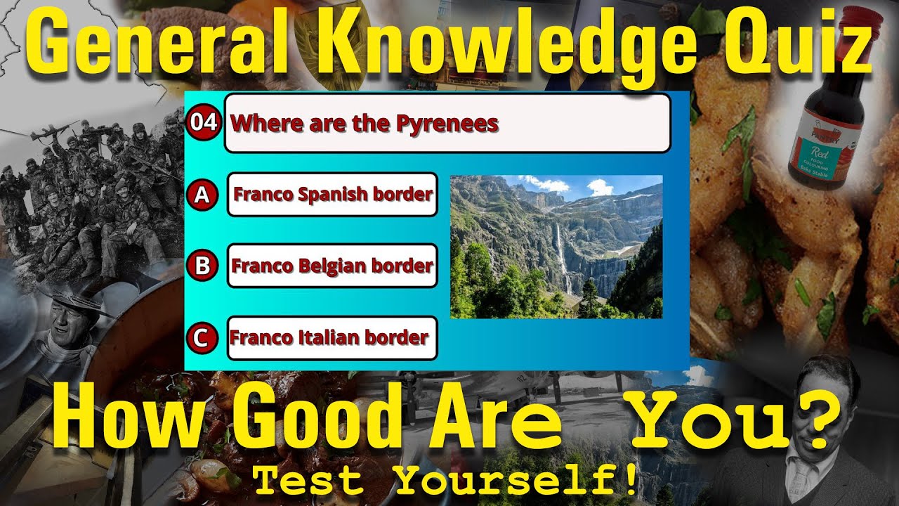 General Knowledge Quiz. Test How Much You Know - YouTube