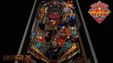 Visual Pinball X - Dr Who (Bally 1992) VPW mod 1.0 - 7 Drs from video mode and all 3 gates jackpots!