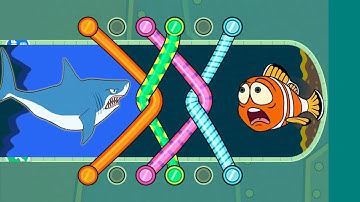 Fishdom save the fish pin pull android, ios gameplay