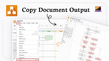 How to print your diagram in draw io (Visual Printing)