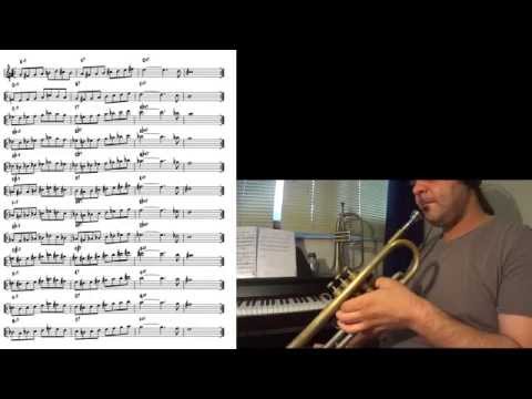jazz-patterns-(ii-v-i---3rd)-#4-trumpet-trompeta-tromba