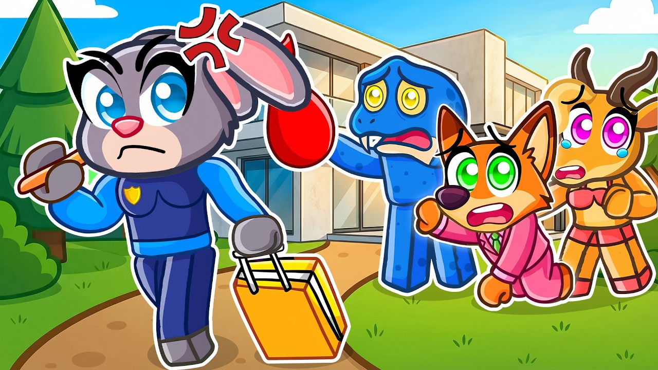 ¡Judy Hopps se muda de casa en Roblox! (Zootopia 2)