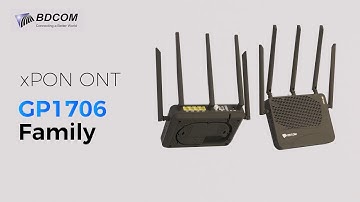 BDCOM GP1706 Series | xPON WiFi6 HGU
