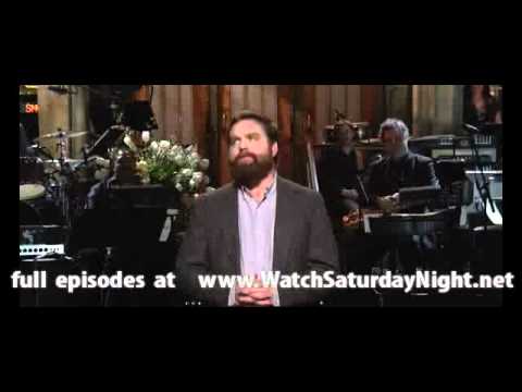 Saturday Night Live 697 (Se 36 Ep 17) Zach Galifia...