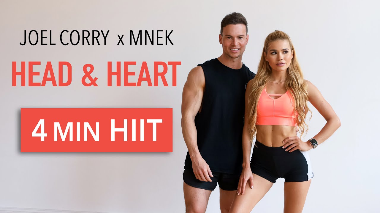 ⁣Head & Heart - Joel Corry x MNEK // 4 MIN HIIT WORKOUT - a quick calorie burner I Pamela Reif