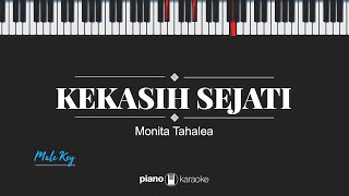 Video thumbnail of "Kekasih Sejati (MALE KEY) Monita Tahalea (KARAOKE PIANO)"