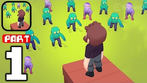 Last Stronghold - Gameplay Walkthrough Part 1 Tutorial Defeat All Zombies (iOS,Android)