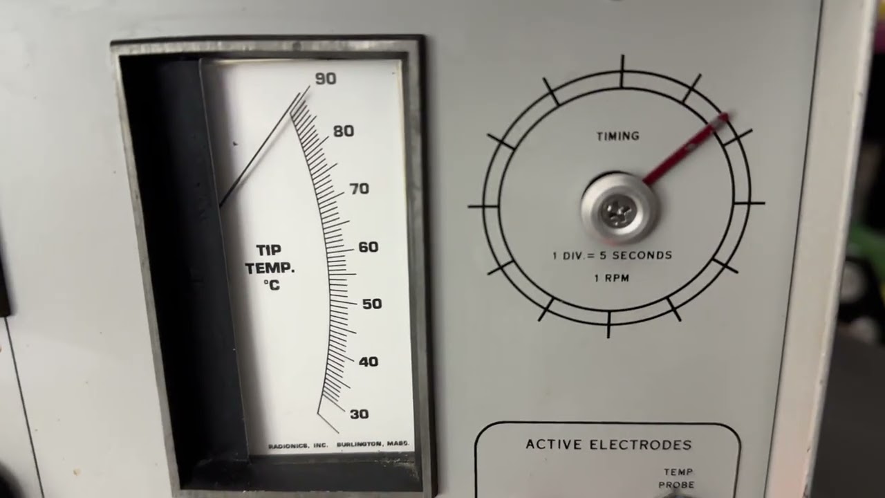 Radionics RFG-4 Solid State Radio Frequency Lesion Generator