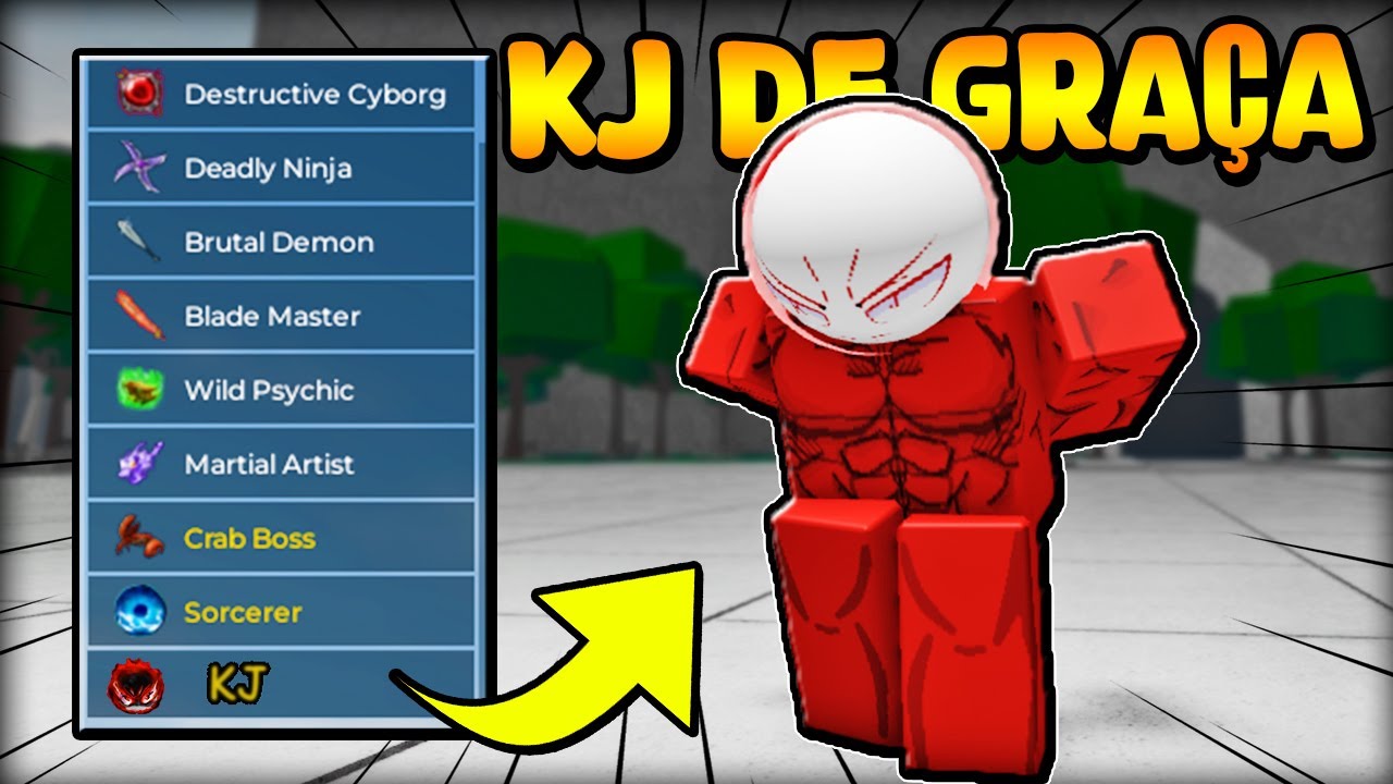 KJ FOR FREE FINALLY | THE STRONGEST BATTLEGROUNDS (LEAKED) - YouTube