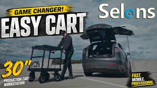 Best Production Cart FOR THE MONEY? | Selens Easy Cart 30” Deep Dive