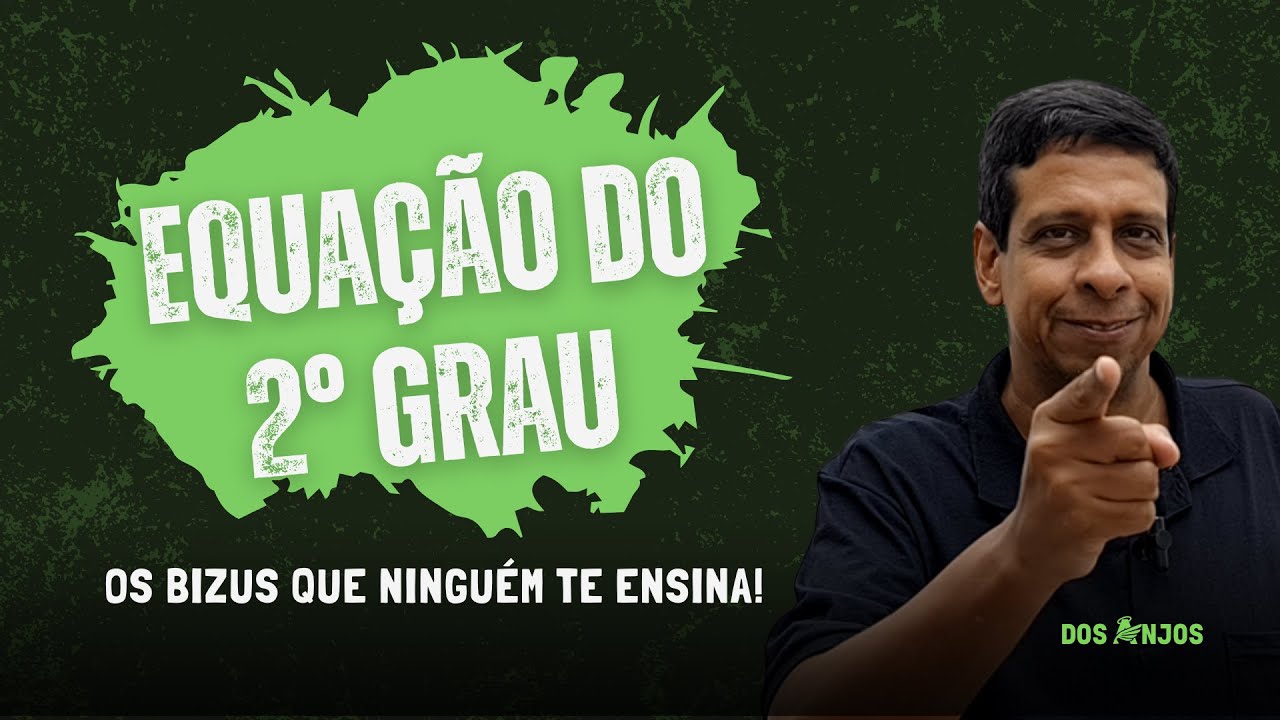 LIVE 13/10/2025 - GABARITANDO MATEMÁTICA: EQUAÇÃO DO 2° GRAU l PROF. DOS ANJOS