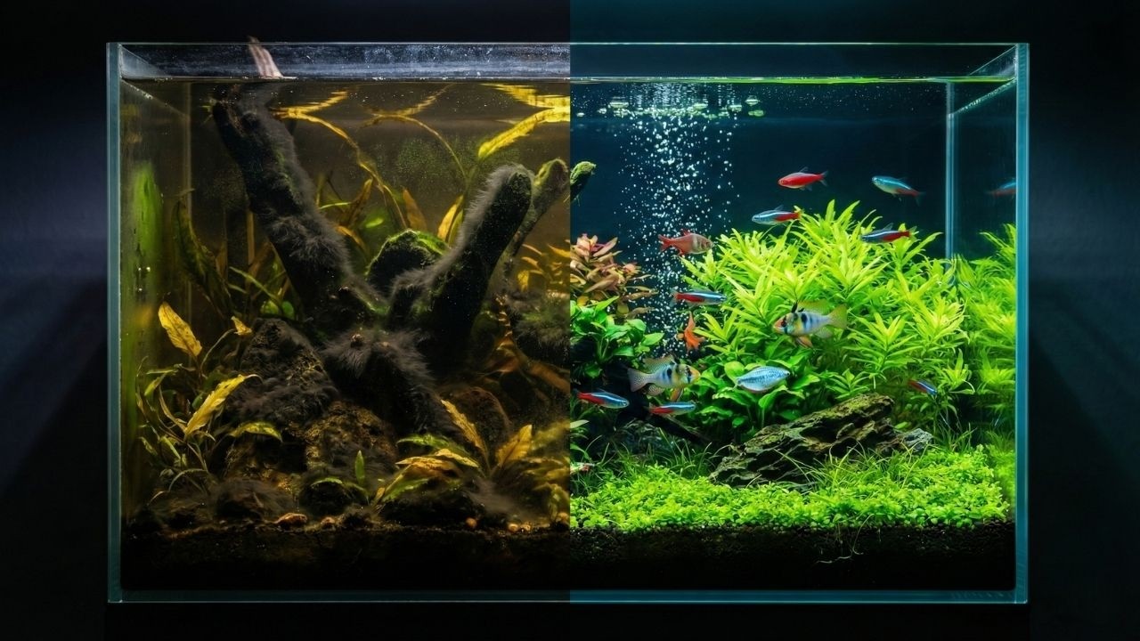 СЕКРЕТ аквариума БЕЗ ВОДОРОСЛЕЙ!