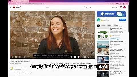 M365 Hack - Embed a YouTube video in PowerPoint Presentation