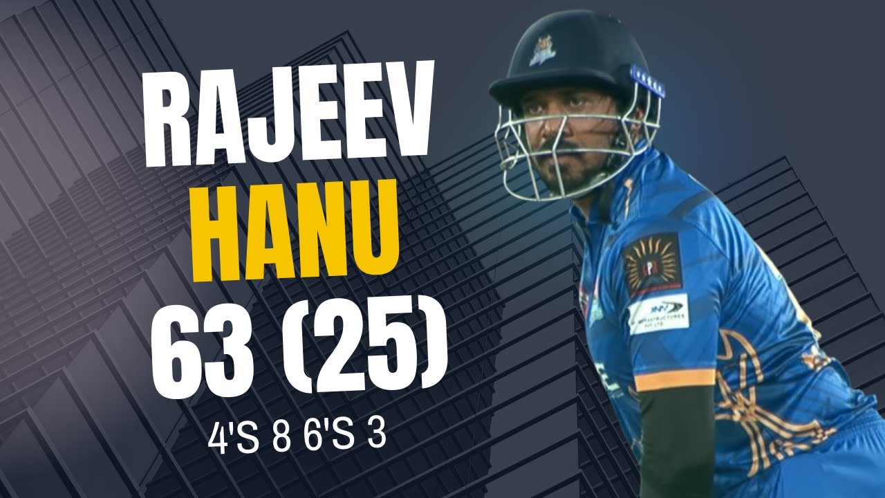 Karnataka Star Batsman Rajeev's Much Needed Knock vs Chennai Rhinos | CCL 2024 Highlight