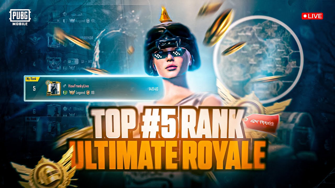 RANK TOP 5 ALHAMDULILLAH ❤️ | FULL YANDU LOBBIES 😳🔥| Live Rank Push with  HowFrankyLive