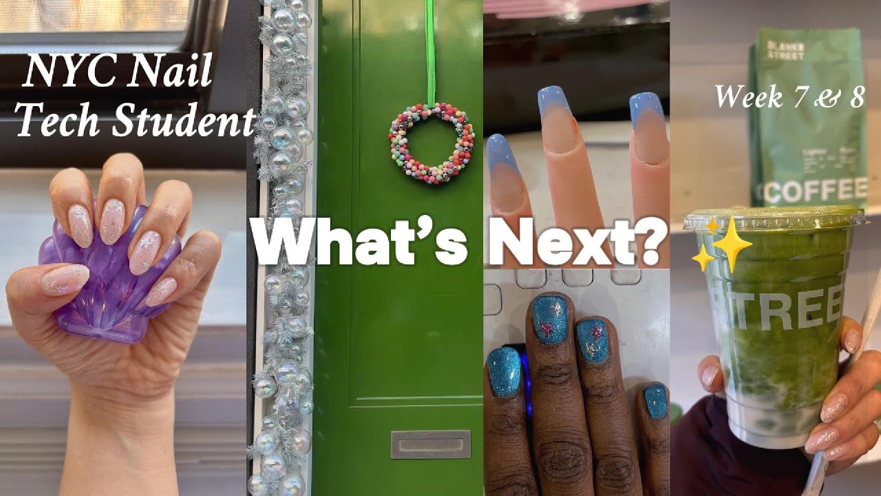 Christmas🎄 to New Year ✨ | NYC Nail Tech Student Reflecting on 2025 & What’s Next