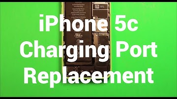 iPhone 5c Charging Port Replacement How To Change