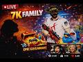 ROAD TO 7K FAMILY DAY 37 Free Fire Live TAMIL🔥 Play With Subscribers | Giveaway Matches #freefire