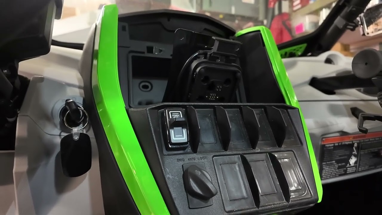 AA Kawi Teryx H2 Electronic Cutout Exhaust Wiring - YouTube