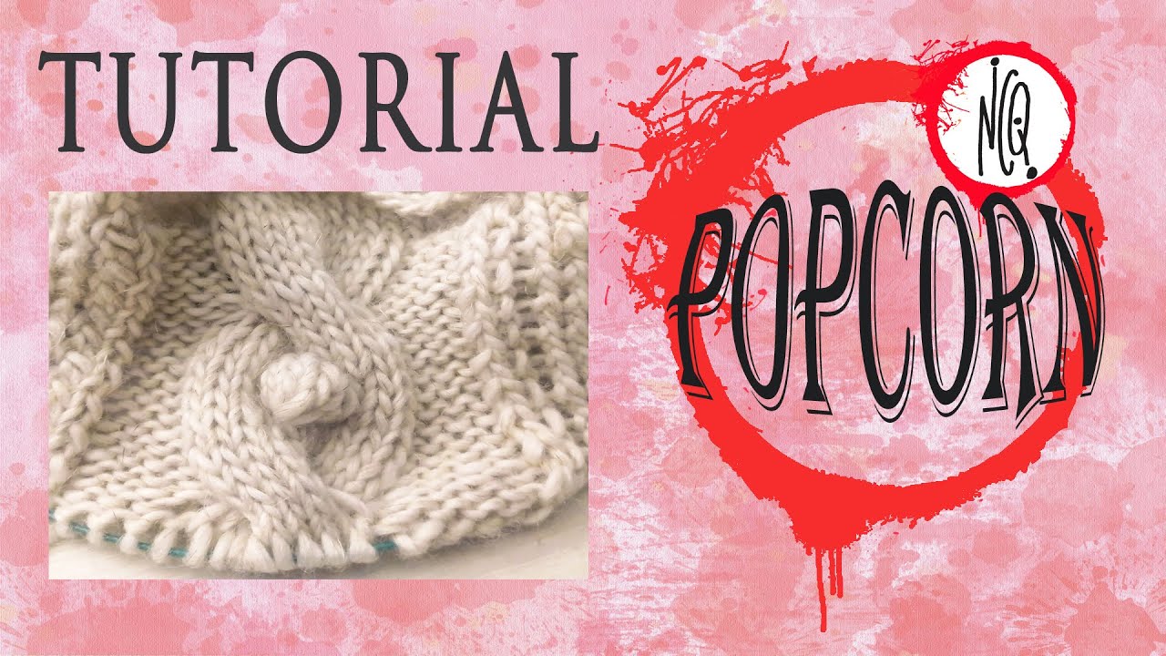 Punto BODOQUE, fácil y acabado perfecto.