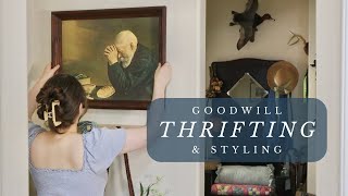 WE FOUND MONEY! Goodwill Thrifting & Styled Thrift Haul! | Thrift With Me For Home Decor
