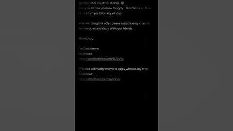 Dark Mode for Poco F1 / POCOFONE F1 MIUI 10 (PIE) Stable and Beta.