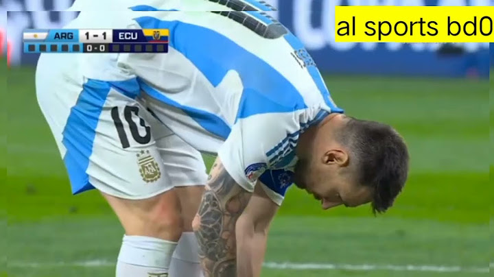 ARGENTINA (4) 1-1 (2) ECUADOR | HIGHLIGHTS | CONMEBOL COPA AMÉRICA USA 2024™