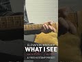 What I See by Elevation Worship Guitar Cover